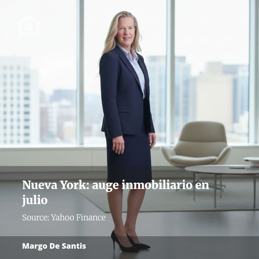 El mercado inmobiliario de Nueva York gana impulso en julio
